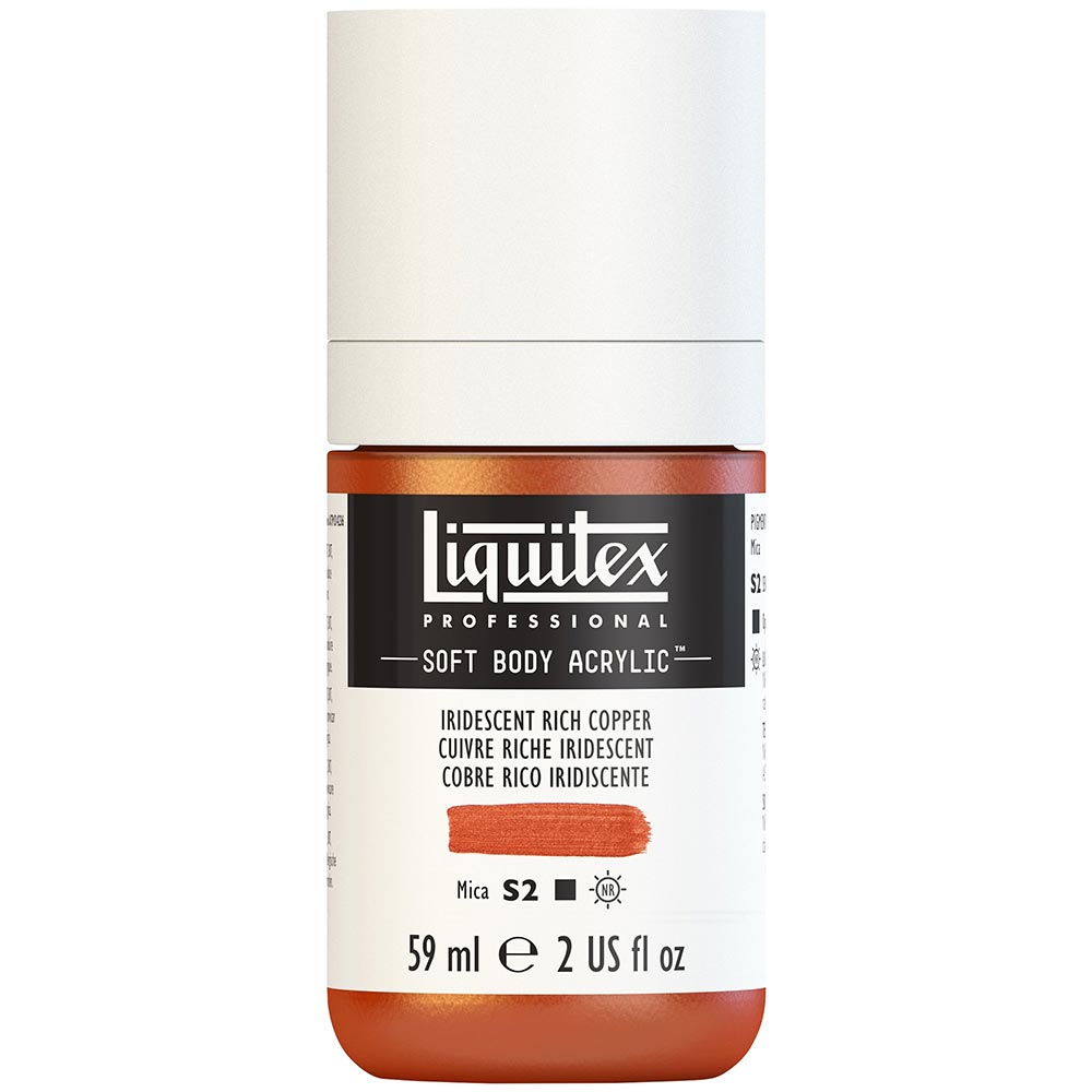 Liquitex Professional Soft Body Akrilik Boya 59ml Iridescent Rich Copper 230 S2