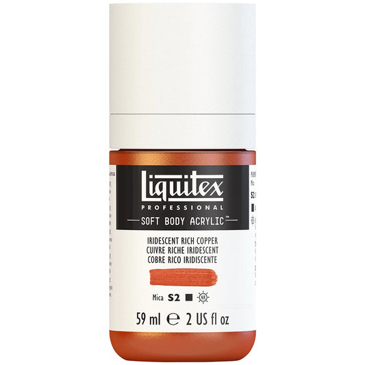Liquitex Professional Soft Body Akrilik Boya 59ml Iridescent Rich Copper 230 S2