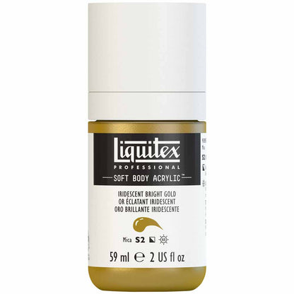 Liquitex Professional Soft Body Akrilik Boya 59ml Iridescent Bright Gold 234 S2