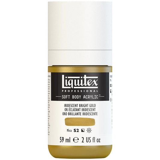 Liquitex Professional Soft Body Akrilik Boya 59ml Iridescent Bright Gold 234 S2