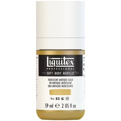 Liquitex Professional Soft Body Akrilik Boya 59ml Iridescent Antique Gold 237 S2
