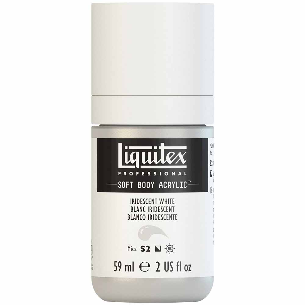 Liquitex Professional Soft Body Akrilik Boya 59ml Iridescent White 238 S2