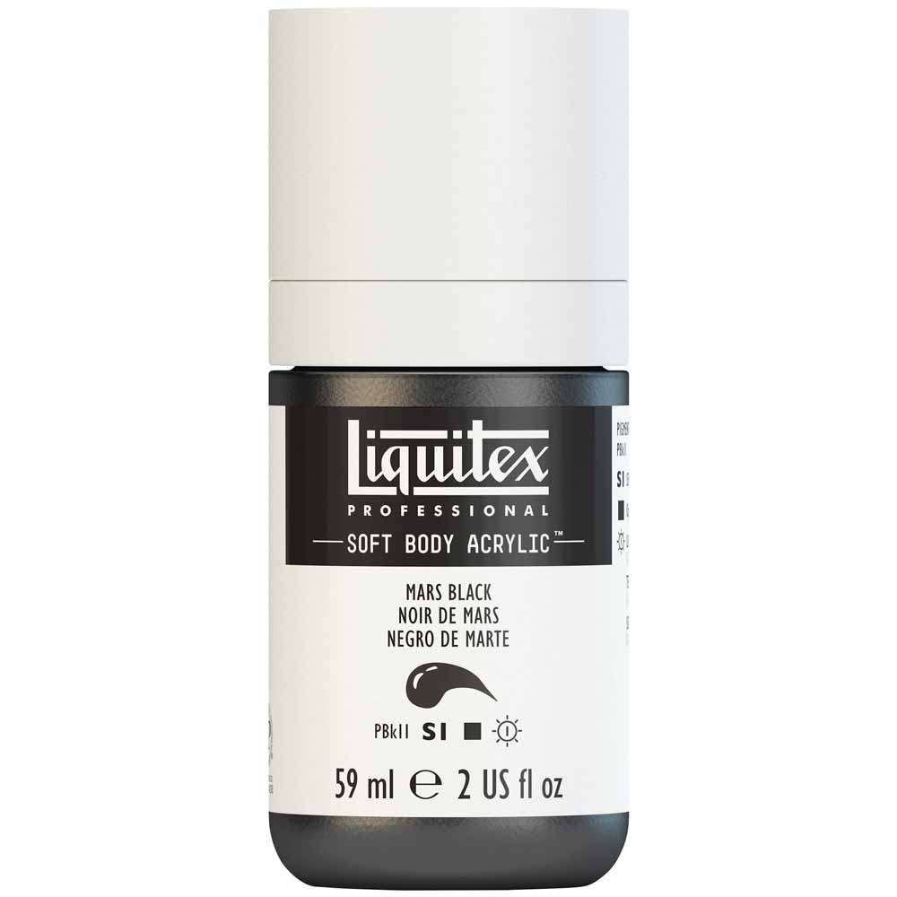 Liquitex Professional Soft Body Akrilik Boya 59ml Mars Black 276 S1