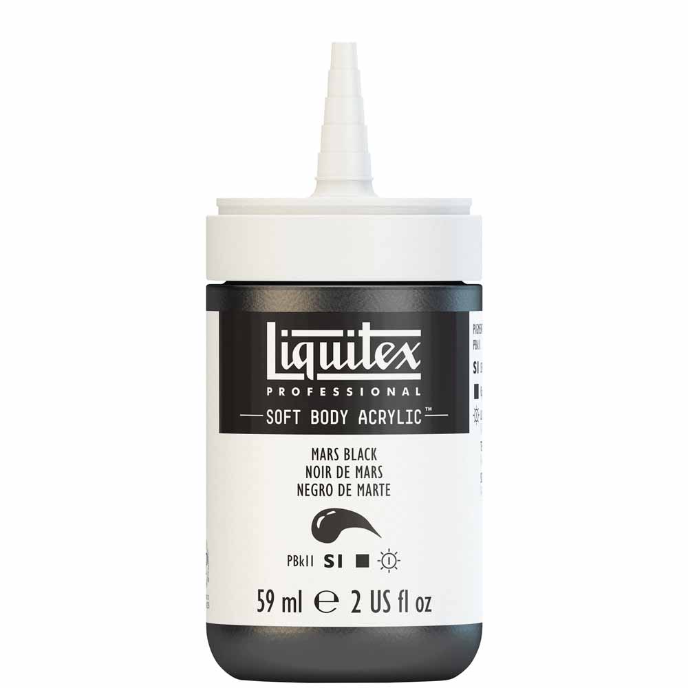 Liquitex Professional Soft Body Akrilik Boya 59ml Mars Black 276 S1