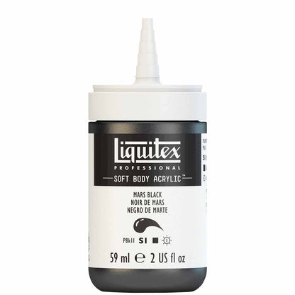 Liquitex Professional Soft Body Akrilik Boya 59ml Mars Black 276 S1