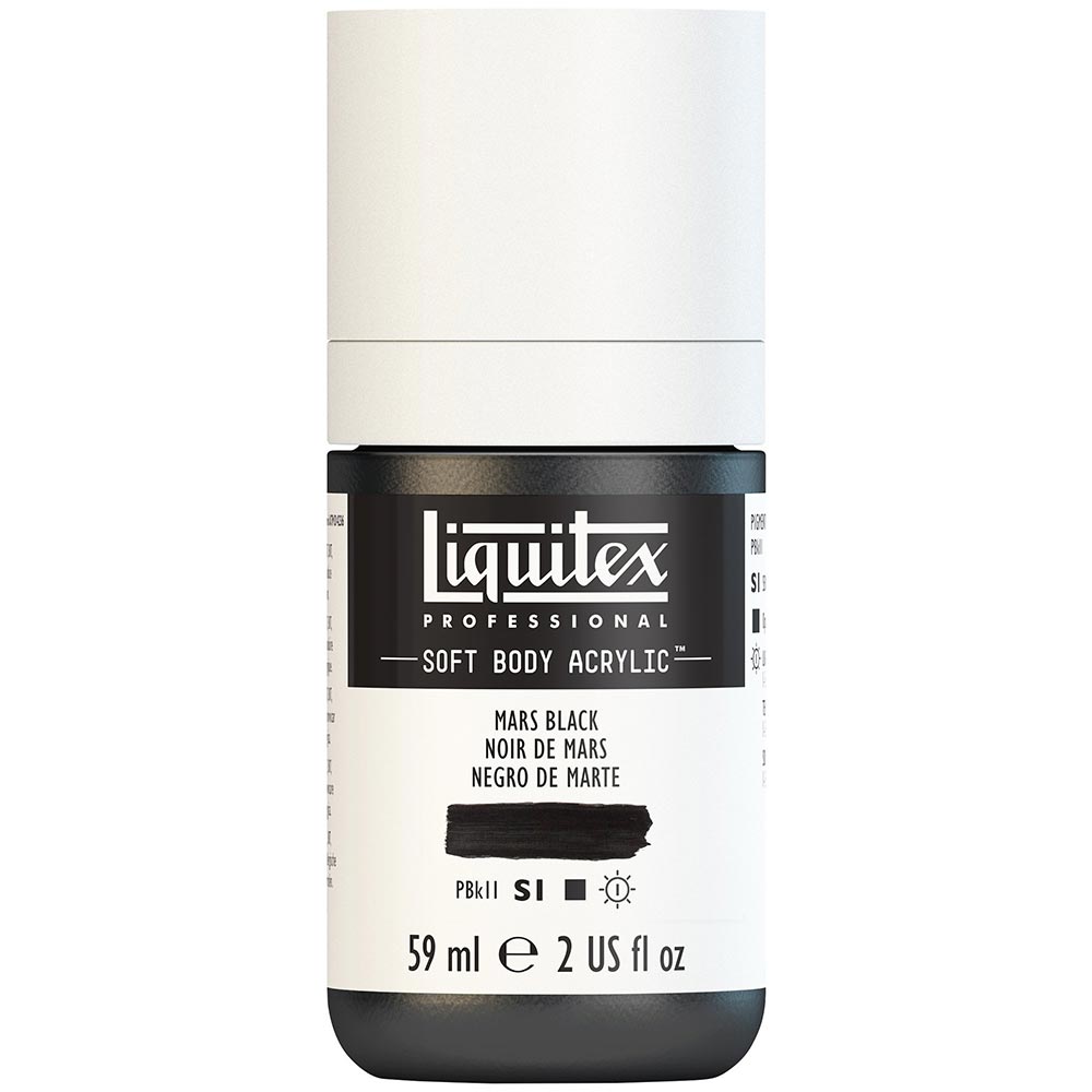 Liquitex Professional Soft Body Akrilik Boya 59ml Mars Black 276 S1