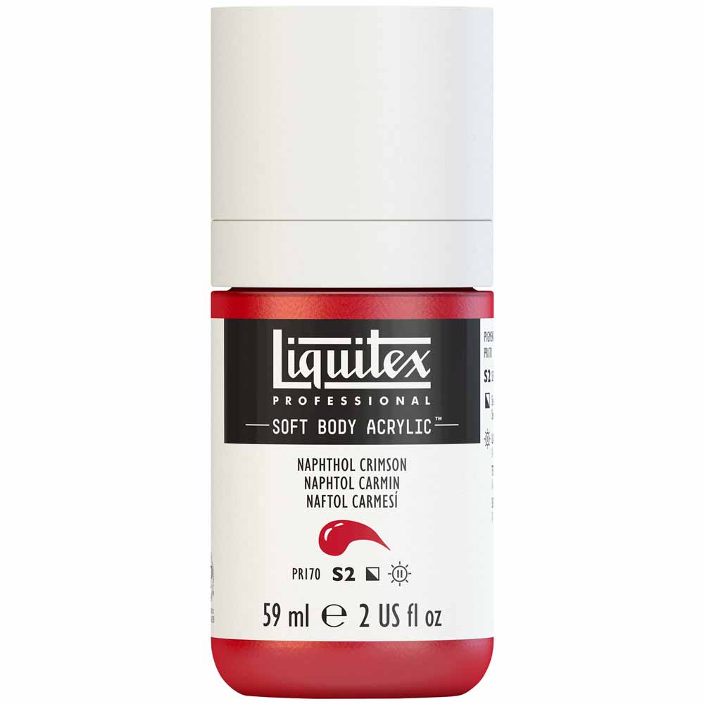 Liquitex Professional Soft Body Akrilik Boya 59ml Naphthol Crimson 292 S2