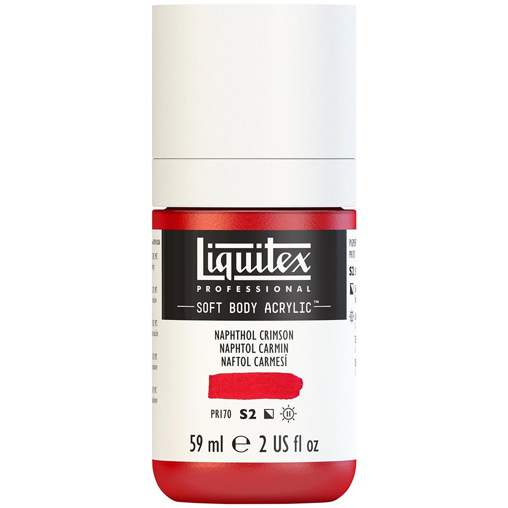 Liquitex Professional Soft Body Akrilik Boya 59ml Naphthol Crimson 292 S2