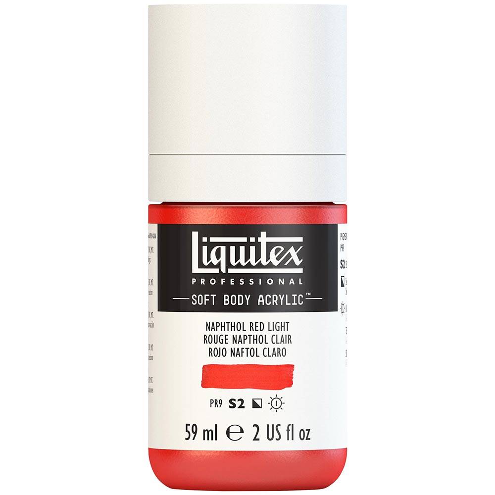 Liquitex Professional Soft Body Akrilik Boya 59ml Naphthol Red Light 294 S2