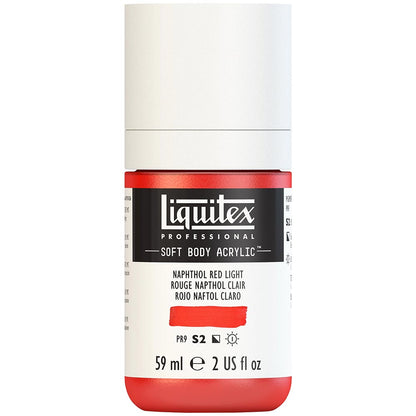 Liquitex Professional Soft Body Akrilik Boya 59ml Naphthol Red Light 294 S2