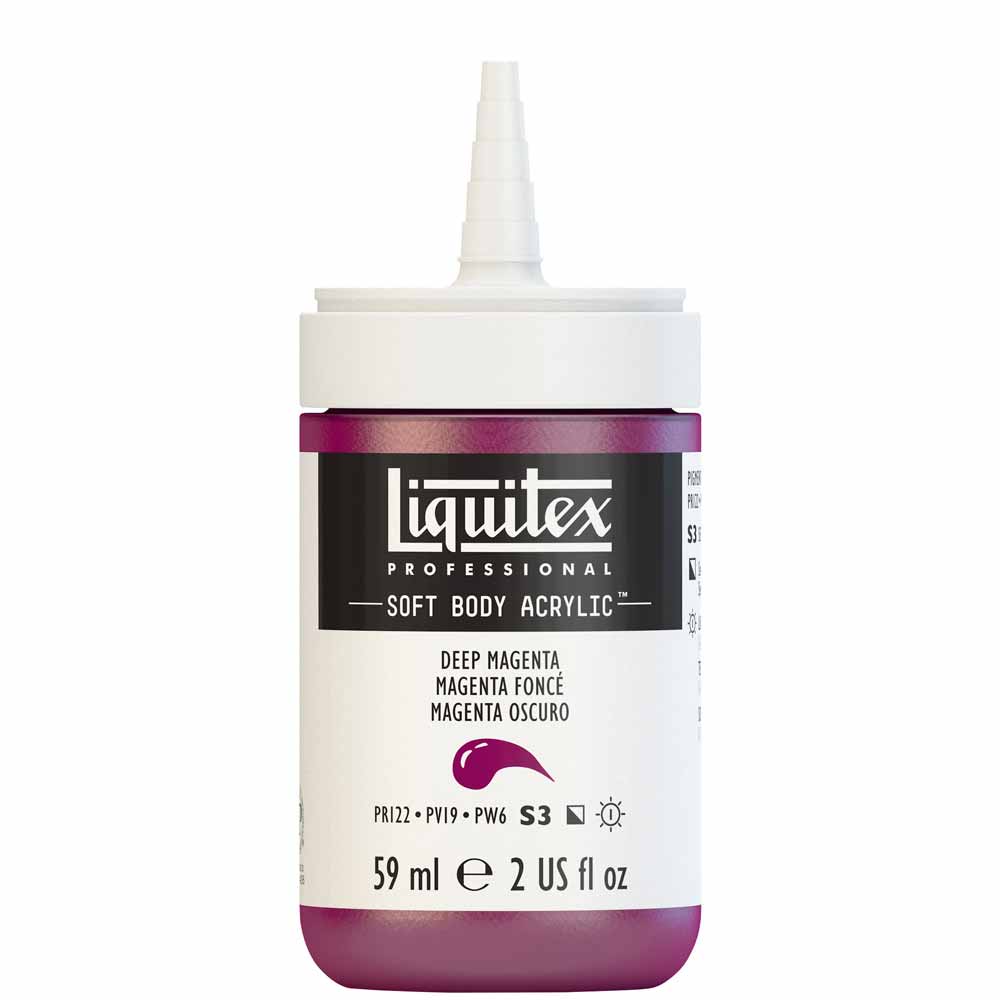 Liquitex Professional Soft Body Akrilik Boya 59ml Deep Magenta 300 S3