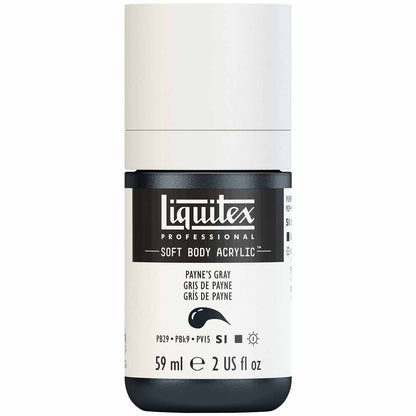 Liquitex Professional Soft Body Akrilik Boya 59ml Payne's Gray 310 S1