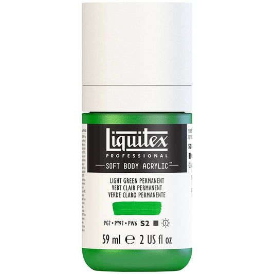 Liquitex Professional Soft Body Akrilik Boya 59ml Light Green Permanent 312 S2