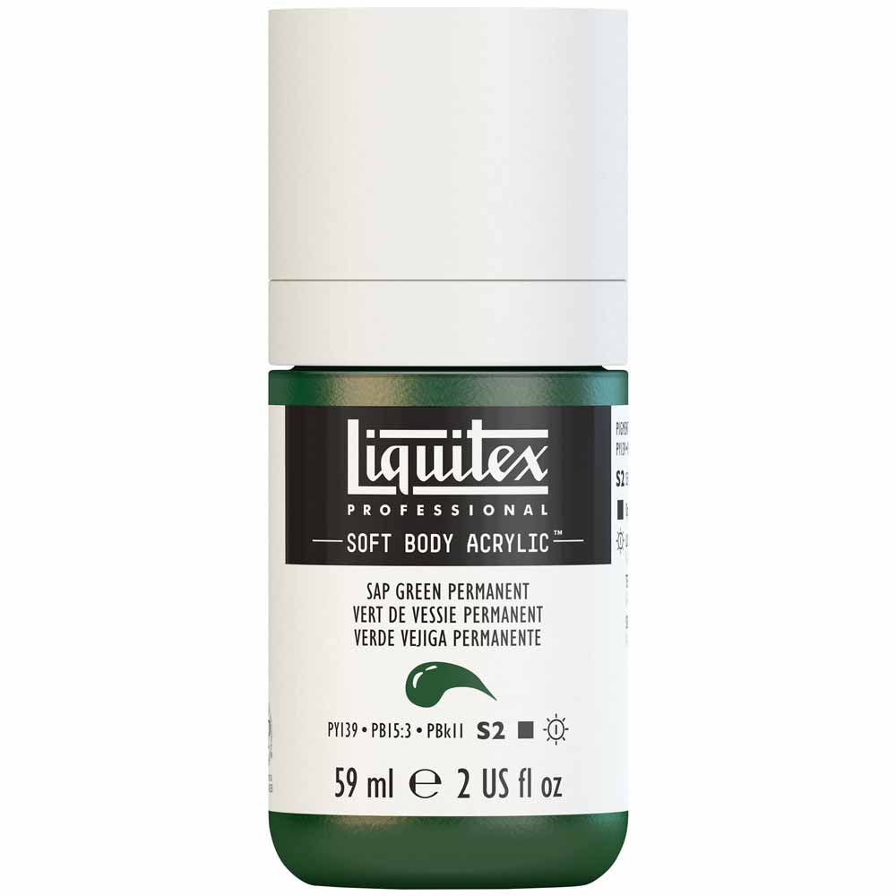 Liquitex Professional Soft Body Akrilik Boya 59ml Sap Green Permanent 315 S2