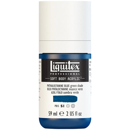 Liquitex Professional Soft Body Akrilik Boya 59ml Phthalocyanine Blue Green Shade 316 S1