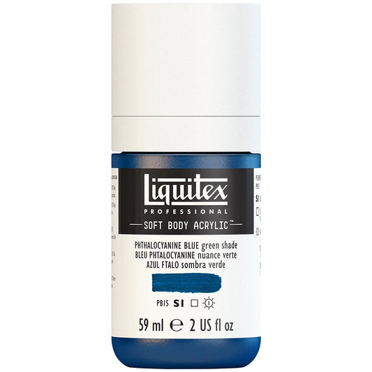 Liquitex Professional Soft Body Akrilik Boya 59ml Phthalocyanine Blue Green Shade 316 S1