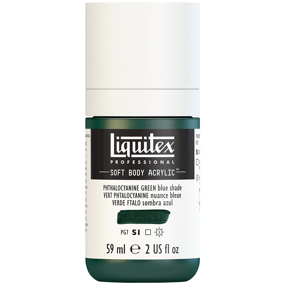 Liquitex Professional Soft Body Akrilik Boya 59ml Phthalocyanine Green Blue Shade 317 S1