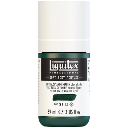 Liquitex Professional Soft Body Akrilik Boya 59ml Phthalocyanine Green Blue Shade 317 S1