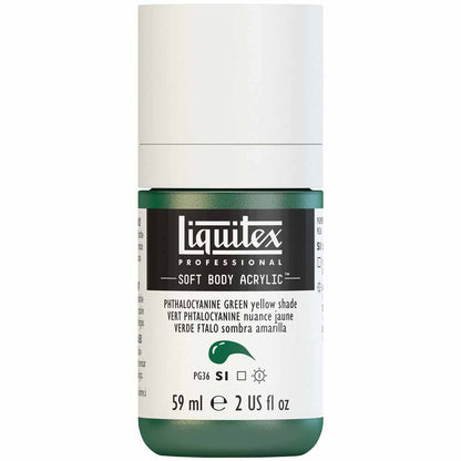 Liquitex Professional Soft Body Akrilik Boya 59ml Phthalocyanine Green Yellow Shade 319 S1