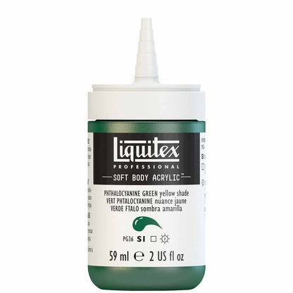 Liquitex Professional Soft Body Akrilik Boya 59ml Phthalocyanine Green Yellow Shade 319 S1