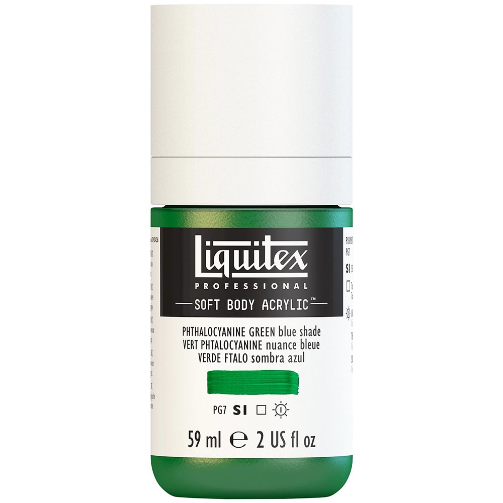 Liquitex Professional Soft Body Akrilik Boya 59ml Phthalocyanine Green Yellow Shade 319 S1