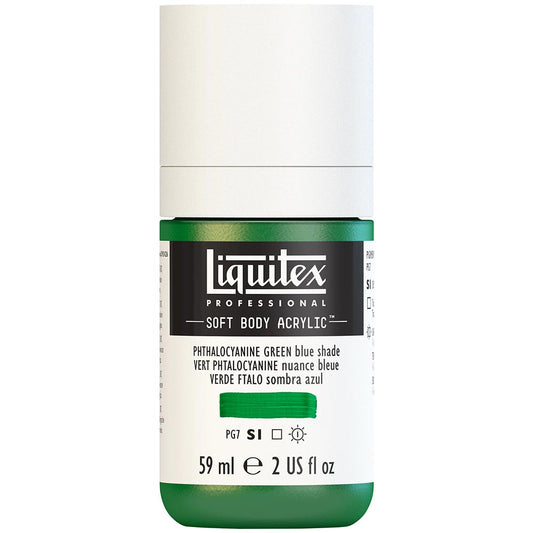 Liquitex Professional Soft Body Akrilik Boya 59ml Phthalocyanine Green Yellow Shade 319 S1