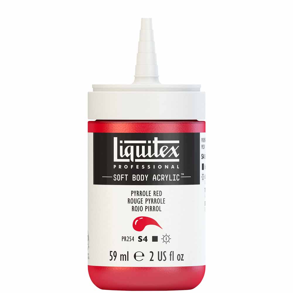 Liquitex Professional Soft Body Akrilik Boya 59ml Pyrrole Red 321 S4