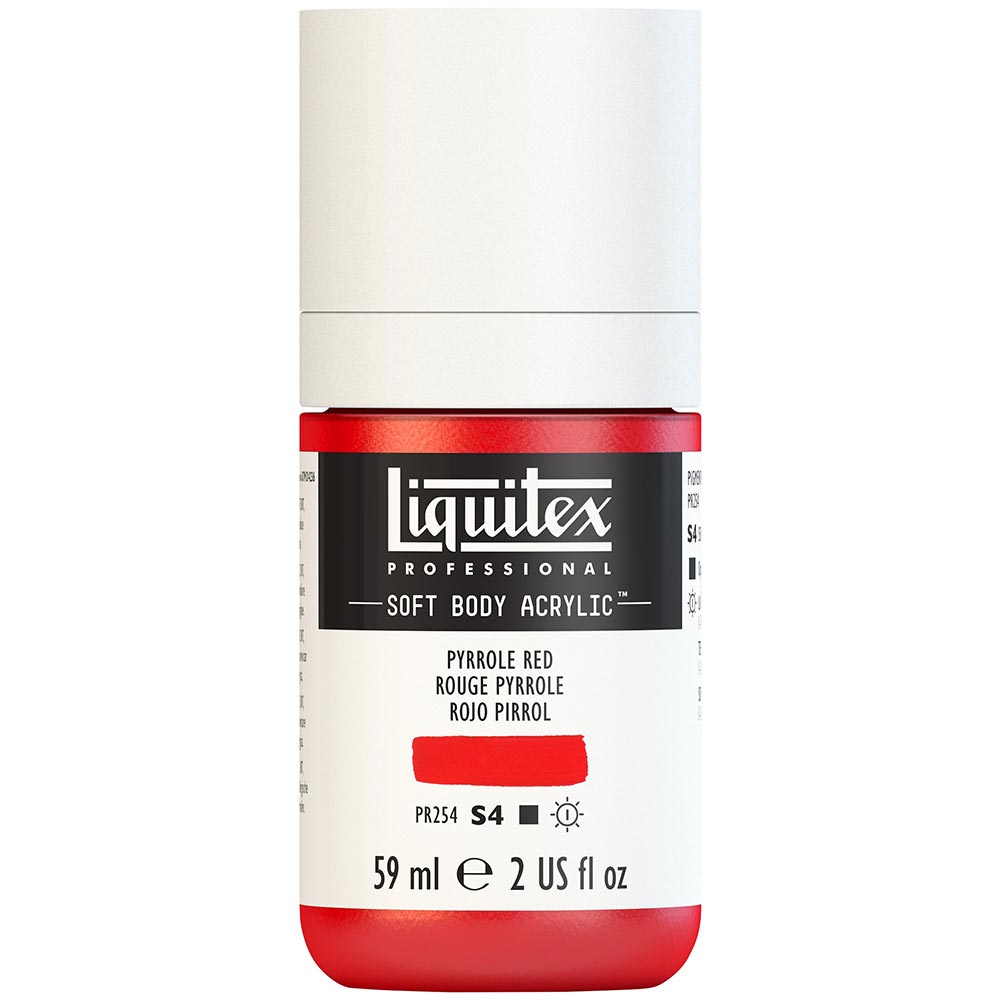 Liquitex Professional Soft Body Akrilik Boya 59ml Pyrrole Red 321 S4
