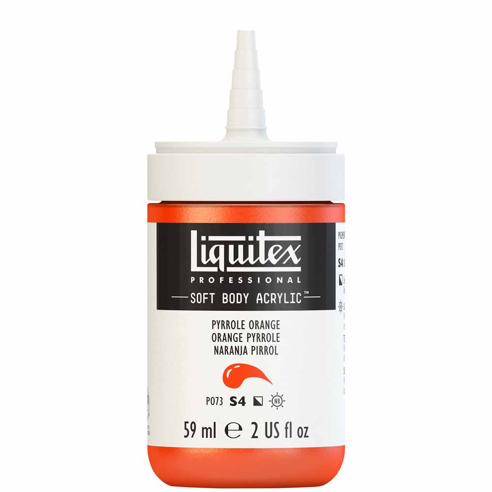 Liquitex Professional Soft Body Akrilik Boya 59ml Pyrrole Orange 323 S4