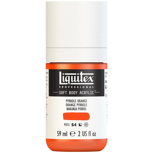 Liquitex Professional Soft Body Akrilik Boya 59ml Pyrrole Orange 323 S4