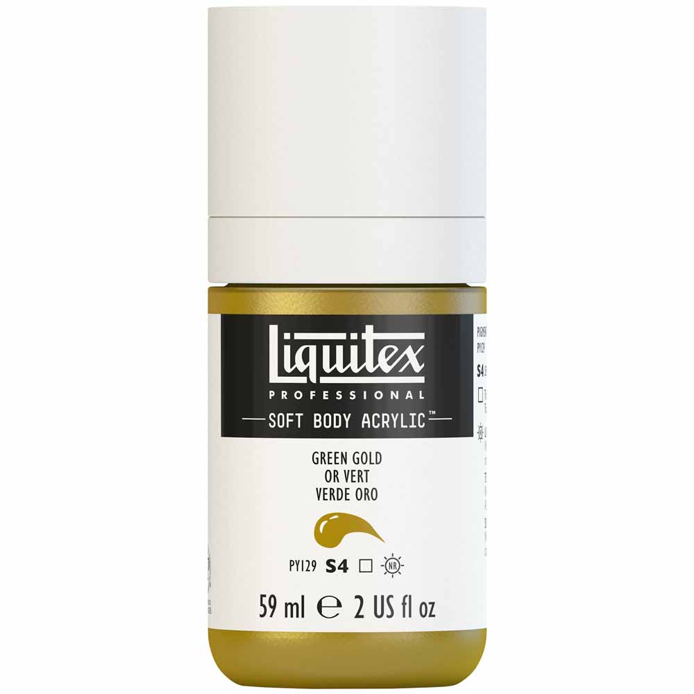 Liquitex Professional Soft Body Akrilik Boya 59ml Green Gold 325 S4