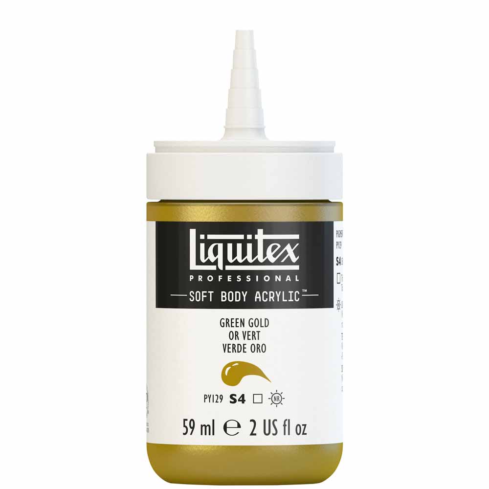 Liquitex Professional Soft Body Akrilik Boya 59ml Green Gold 325 S4
