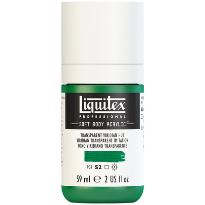 Liquitex Professional Soft Body Akrilik Boya 59ml Transparent Viridian Hue 327 S2