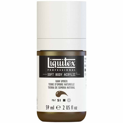 Liquitex Professional Soft Body Akrilik Boya 59ml Raw Umber 331 S1