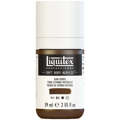 Liquitex Professional Soft Body Akrilik Boya 59ml Raw Umber 331 S1