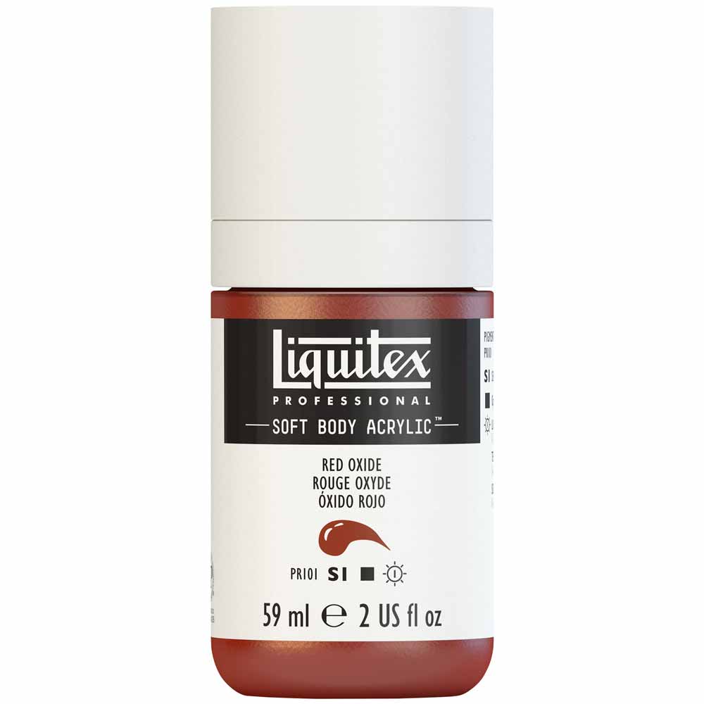 Liquitex Professional Soft Body Akrilik Boya 59ml Red Oxide 335 S1