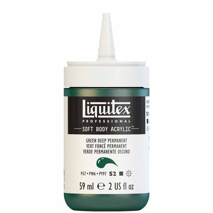 Liquitex Professional Soft Body Akrilik Boya 59ml Green Deep Permanent 350 S2