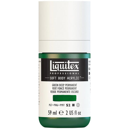 Liquitex Professional Soft Body Akrilik Boya 59ml Green Deep Permanent 350 S2