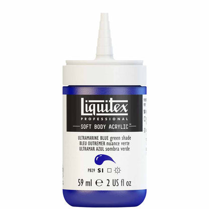 Liquitex Professional Soft Body Akrilik Boya 59ml Ultramarine Blue Green Shade 380 S1