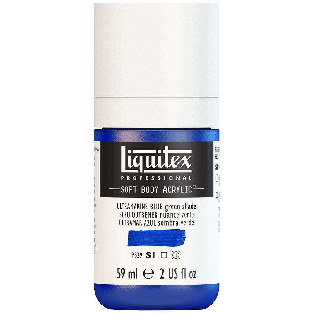 Liquitex Professional Soft Body Akrilik Boya 59ml Ultramarine Blue Green Shade 380 S1