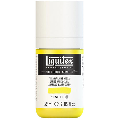 Liquitex Professional Soft Body Akrilik Boya 59ml Yellow Light Hansa 411 S1