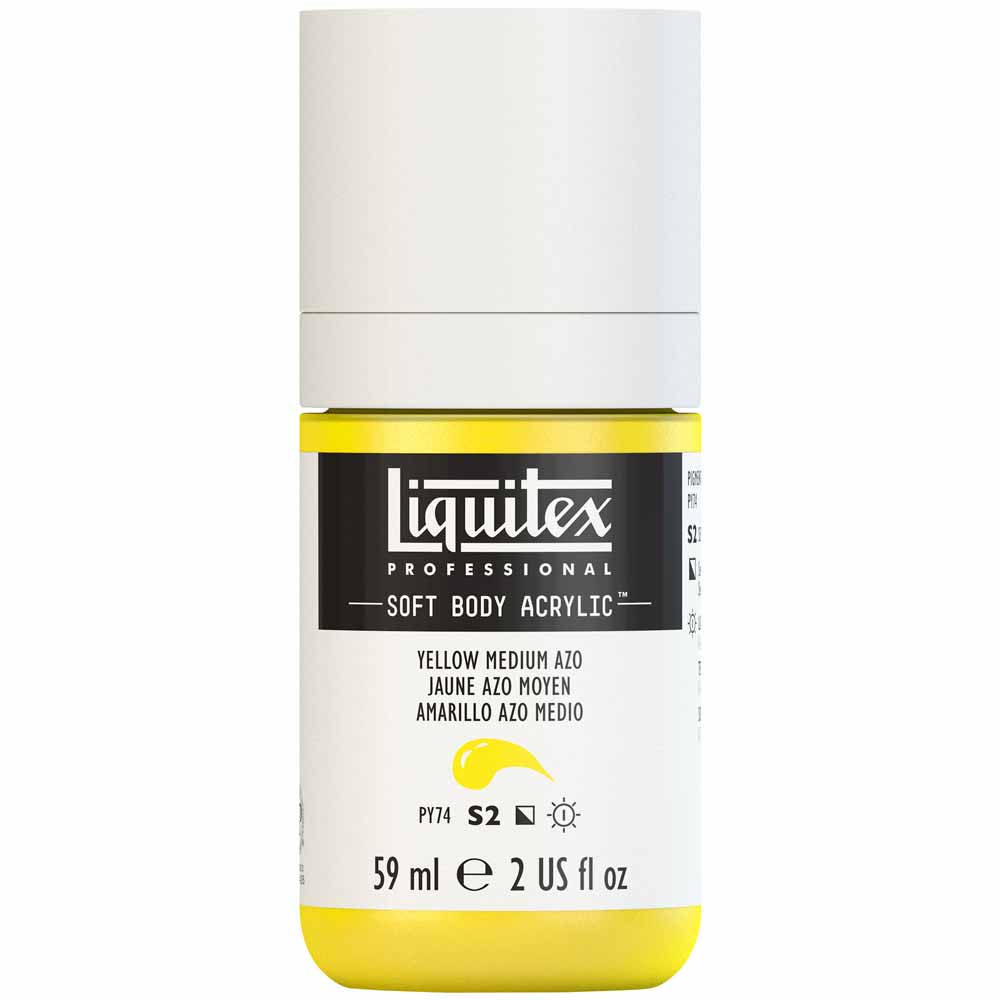 Liquitex Professional Soft Body Akrilik Boya 59ml Yellow Medium Azo 412 S2