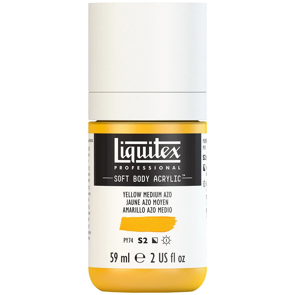 Liquitex Professional Soft Body Akrilik Boya 59ml Yellow Medium Azo 412 S2