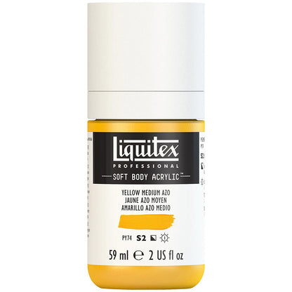 Liquitex Professional Soft Body Akrilik Boya 59ml Yellow Medium Azo 412 S2