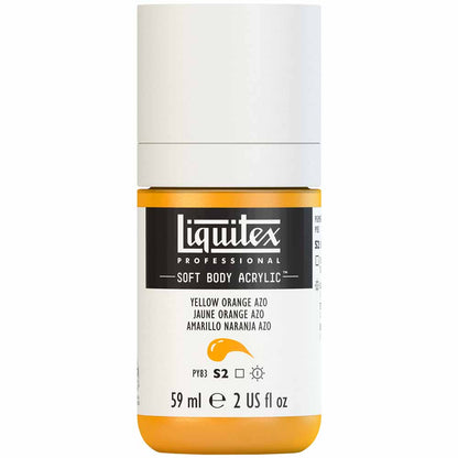 Liquitex Professional Soft Body Akrilik Boya 59ml Yellow Orange Azo 414 S2