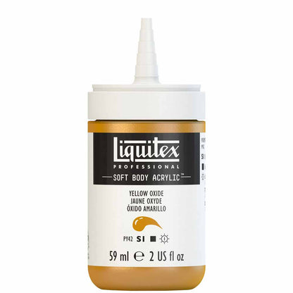 Liquitex Professional Soft Body Akrilik Boya 59ml Yellow Oxide 416 S1