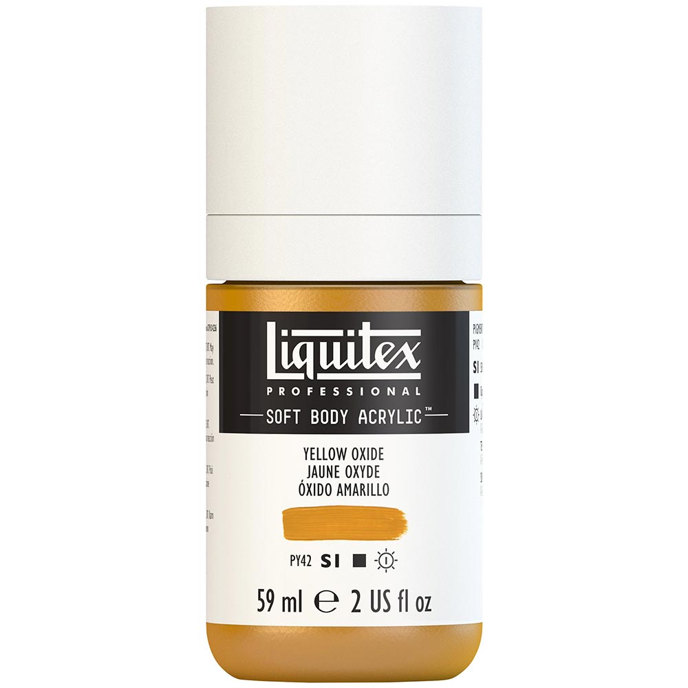 Liquitex Professional Soft Body Akrilik Boya 59ml Yellow Oxide 416 S1