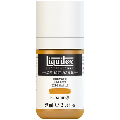 Liquitex Professional Soft Body Akrilik Boya 59ml Yellow Oxide 416 S1