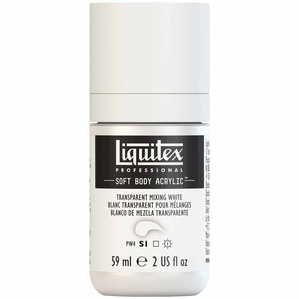 Liquitex Professional Soft Body Akrilik Boya 59ml Transparent Mixing White 430 S1