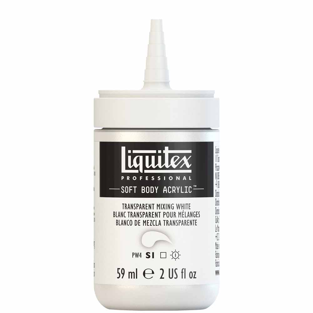 Liquitex Professional Soft Body Akrilik Boya 59ml Transparent Mixing White 430 S1